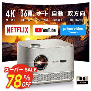 yX[p[SALE78OFFl18,999IIzvWFN^ ƒp 4KΉ 1080P z[vWFN^[ KNetflix/YouTube/Prime VideoΉ I[gtH[JX`␳ DolbyΉ 36WE4Xs[J