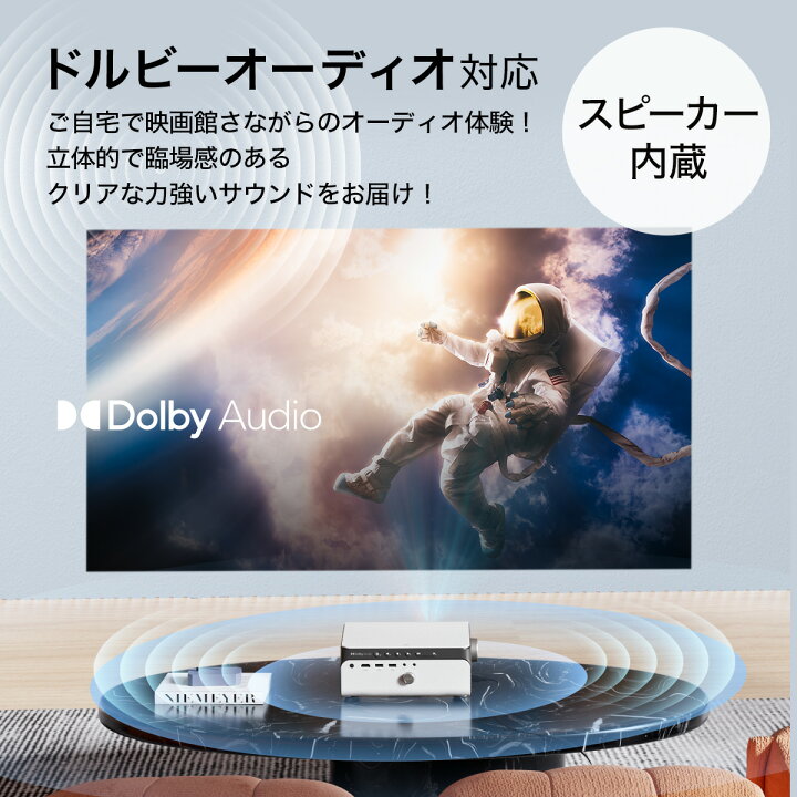 楽天市場】【8/27日まで2000円OFF】プロジェクター リアル1080P 4K対応 