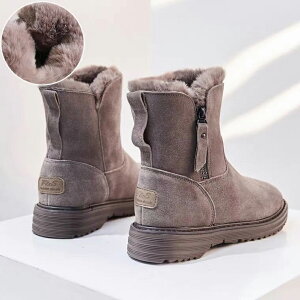 【SALE/P5倍ポイント】スノーブーツ レディース 防寒靴 ショートブーツ 冬 裏起毛 スノーシューズ 雪 靴 滑らない ブーツ おしゃれ 防寒 ウインターブーツ ショート丈 アウトドア 防滑 保暖 保