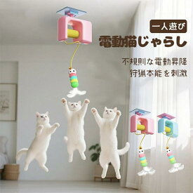 猫 おもちゃ 電動 ドア取付式 USB充電 自動スイング 猫じゃらし 羽根付き 室内 ペットおもちゃ 自動電動 猫遊び 一人遊び 留守番 ストレス発散 運動不足解消 狩猟本能刺激 人気 ねこ ネコ 知育玩具 遊び道具 子猫用 大人猫用 丈夫 静音設計 プレゼント ギフト 充電ケーブル付