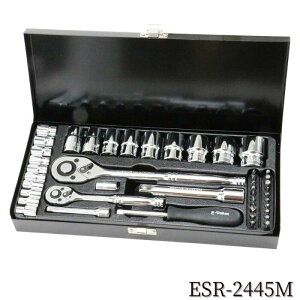 �C�[�o�����[(E-Value) �\�P�b�g�����`�Z�b�g 45�_�� �����p6.35mm 12.7mm ESR-2445M