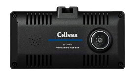 セルスター ドライブレコーダー 前方・車内2カメラ(360°) CS-360FH 200万画素/200万画素 FullHD HDR STARVIS 1.44インチ microSD(32GB)付