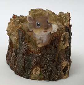 楽天市場 ネズミ 置物 花 ガーデン Diy の通販