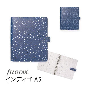 FILOFAX VXe蒠 CfBS A5 / Indigot@Ct@bNXyK㗝Xz