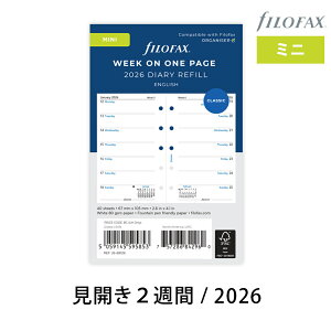 FILOFAX VXe蒠 tB 2026N ~jyJ2Tԁz_CA[ t@Ct@bNX