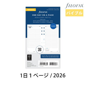 FILOFAX VXe蒠 tB 2026N oCuy 11y[Wz_CA[ t@Ct@bNX
