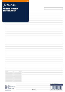 FILOFAX tB A4 rzCg t@Ct@bNX