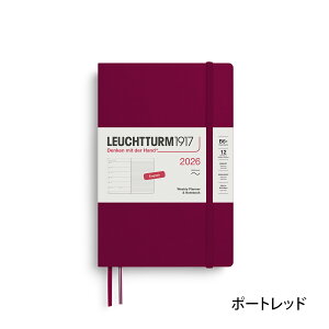 CqggD 1917 蒠 2026N EB[N[tg i\tgJo[j y[p[obNiB6+j vi[yTԃtg 1n܂ jn܂ \tgJo[ LEUCHTTURM1917 XPW[ _C