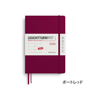 CqggD 1917 蒠 2026N EB[N[z]^i^j ~fBA(A5) vi[yTԃtg 1n܂ n[hJo[ LEUCHTTURM1917 XPW[ _CA[ Vv 