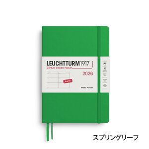 CqggD 1917 蒠 2026N EB[N[z]^i^j ~fBA(A5) vi[yTԃtg 1n܂ n[hJo[ LEUCHTTURM1917 XPW[ _CA[ Vv 