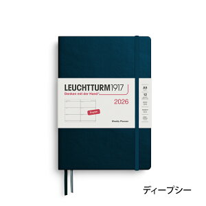 CqggD 1917 蒠 2026N EB[N[z]^i^j ~fBA(A5) vi[yTԃtg 1n܂ n[hJo[ LEUCHTTURM1917 XPW[ _CA[ Vv 