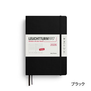 ���C�q�g�g�D���� 1917 �蒠 2026�N �f�C���[ �~�f�B�A��(A5) �v�����i�[�y1��1�y�[�W 1���n�܂� �n�[�h�J�o�[ LEUCHTTURM1917 �X�P�W���[���� �_�C�A���[ �V���v�� ������� �������K�㗝�X�z