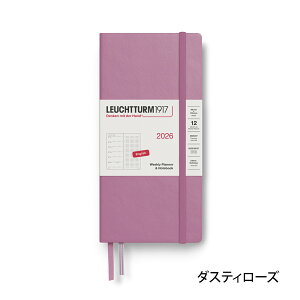 CqggD 1917 蒠 2026N EB[N[tghbg EHbg(B6+×A6) n[hJo[ i[yTԃtg 1n܂ LEUCHTTURM1917 XPW[ _CA[ Vv  