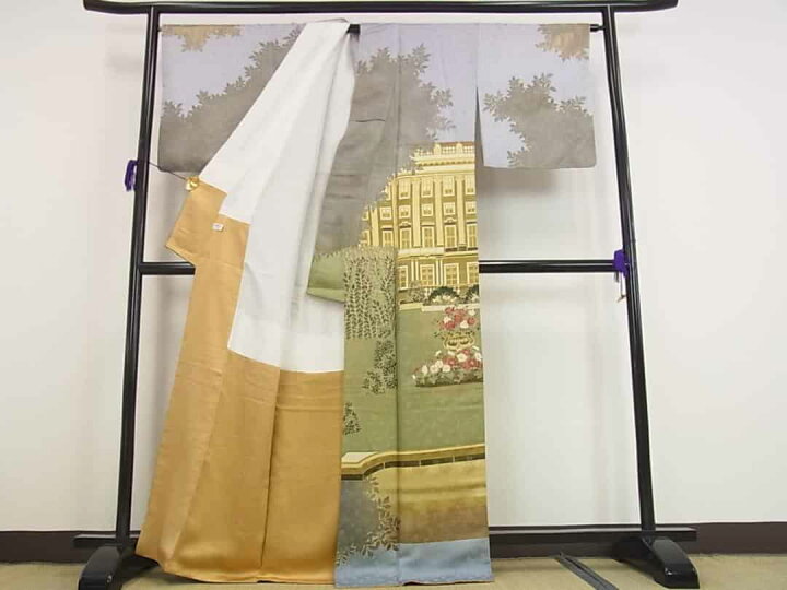 楽天市場】□平和屋□世界的友禅作家 千地泰弘 YUZEN CHIJI 訪問着 