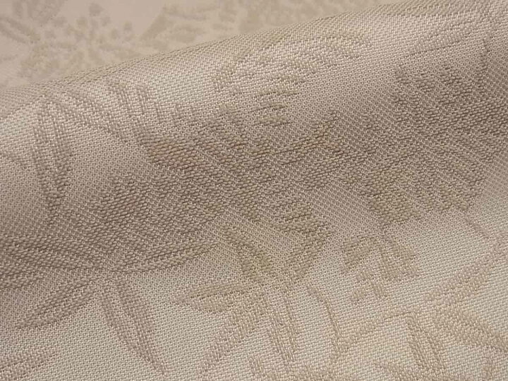 楽天市場】□平和屋□紋屋井関 御寮織 お召 色無地 白茶 桐竹鳳凰地紋  