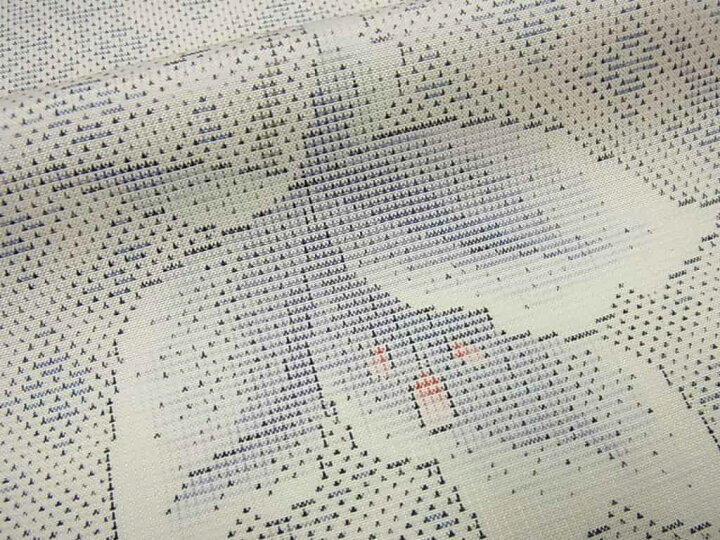 楽天市場】□平和屋□本場大島紬 白大島 白泥 7マルキ 水間織物謹製  