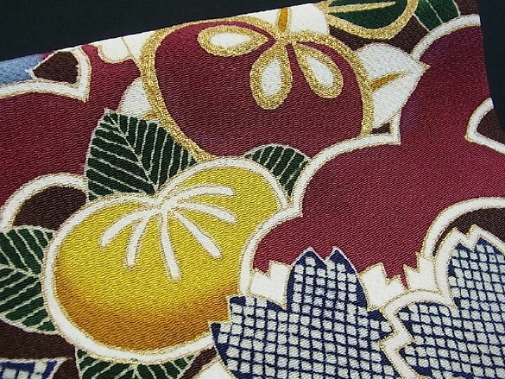 楽天市場】平和屋1□超希少 東京友禅 久呂田明功 つけ帯 立波花文 金彩  