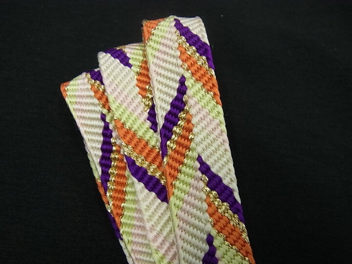 楽天市場】平和屋1□極上 有職組紐道明 帯締め 笹浪組 桃山 宮内庁御用  