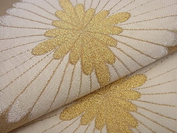 楽天市場】平和屋1□最高級 人間国宝 北村武資 煌彩錦 六通柄袋帯 菊菱  