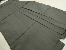 平和屋着物＊夏物　男性　馬乗り袴　縞　正絹　逸品　DAAT5812ud
