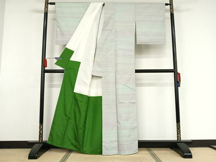 楽天市場】平和屋着物○紅花紬 米沢 縞 正絹 逸品 AAAY1483np : 平和屋 