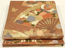 楽天市場】袋帯 有職文 唐織（帯｜和服）：レディースファッションの通販 