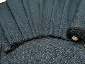 平和屋着物▼男性　本場大島紬　アンサンブル　反物　80亀甲　惣爪　着尺＋羽尺　逸品　未使用　CAAS9466th