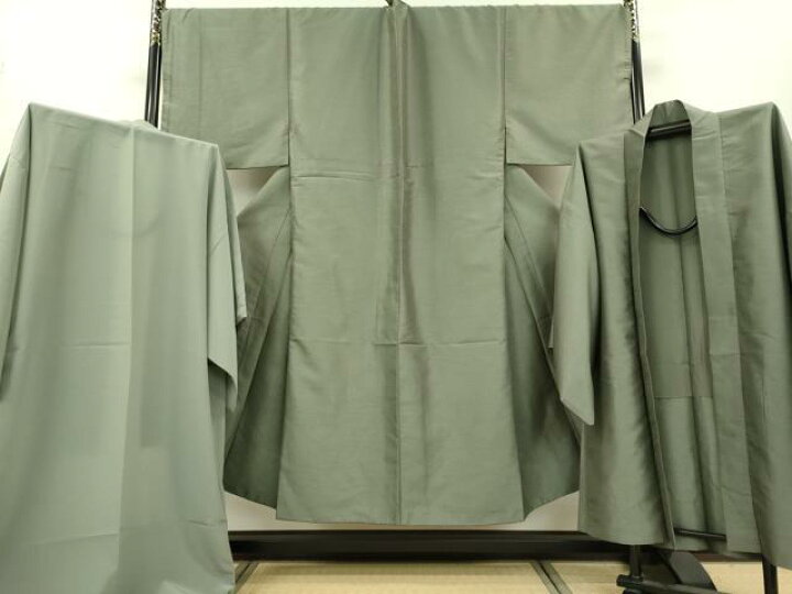 楽天市場】平和屋着物○男性 色無地 アンサンブル 長羽織・長襦袢（袷  