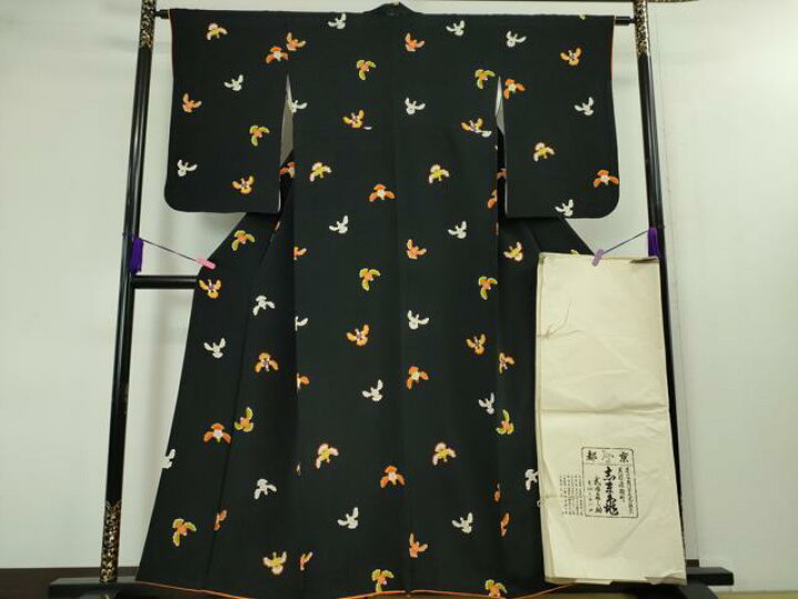 平和屋着物□極上 男性 小紋 霞間道 逸品 DZAB0328kh5 平和屋着物○ 
