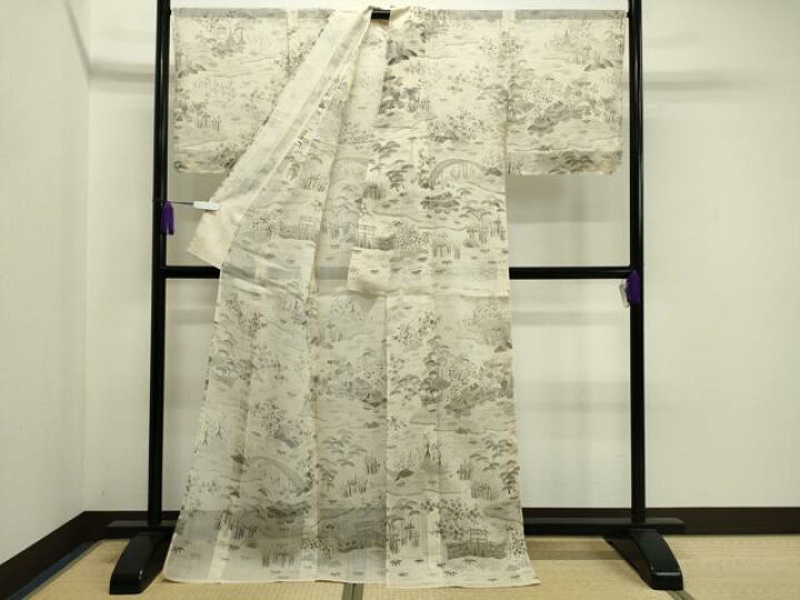 楽天市場】平和屋着物＊極上 夏物 染織の名門 しょうざん 生紬 訪問着  