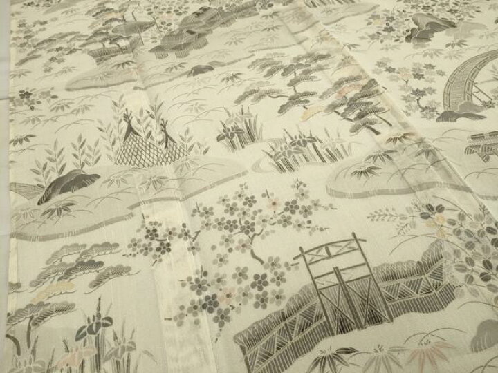 楽天市場】平和屋着物＊極上 夏物 染織の名門 しょうざん 生紬 訪問着  