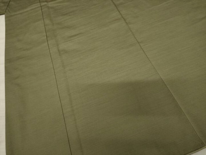 楽天市場】平和屋着物○男性 お召 色無地 媚茶色 正絹 逸品 AAAY1884ck  