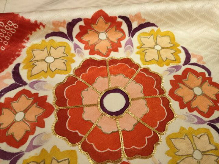 楽天市場】平和屋着物○豪華振袖 駒刺繍 絞り 花丸文 金彩 正絹 逸品  