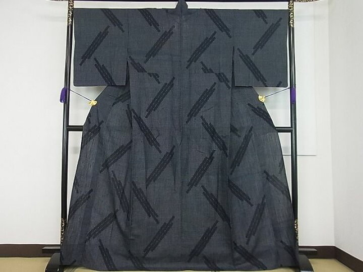 楽天市場】平和屋1□極上 本場結城紬 重要無形文化財 野村半平 単衣 80  