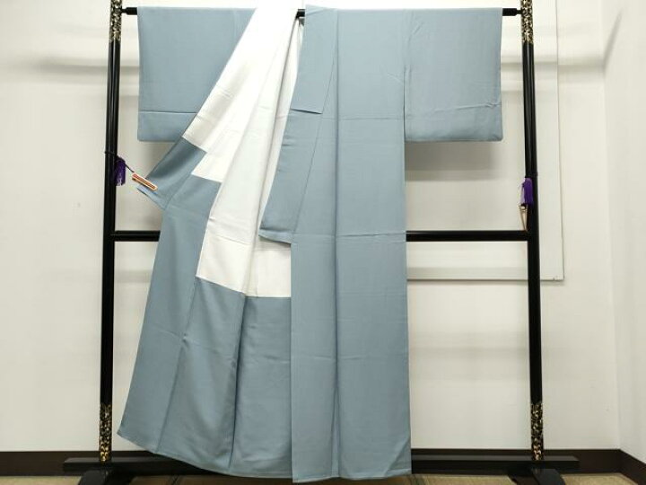 楽天市場】平和屋着物□上質な色無地 霞地紋 秘色色 正絹 逸品  
