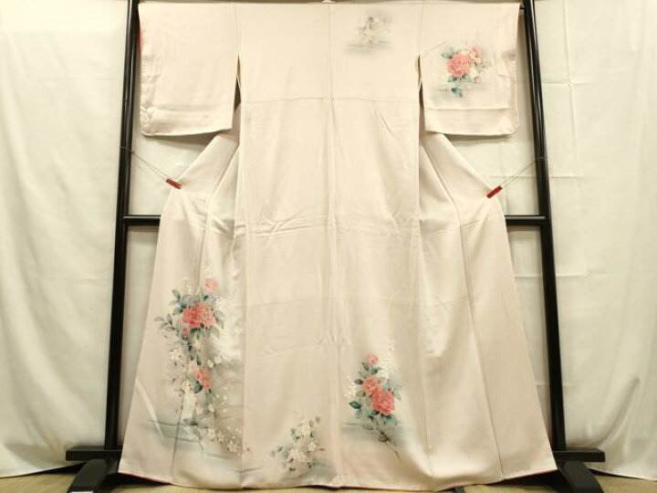 楽天市場】平和屋着物□訪問着 手描き 草花文 暈し染め 正絹 逸品  