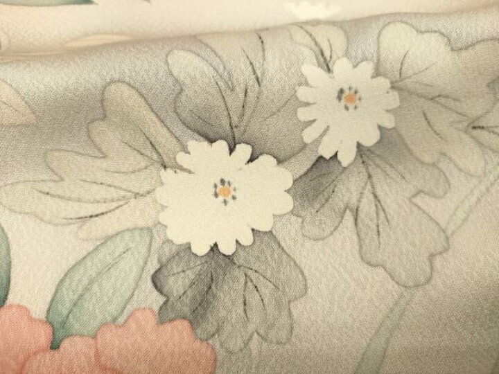 楽天市場】平和屋着物□訪問着 手描き 草花文 暈し染め 正絹 逸品  