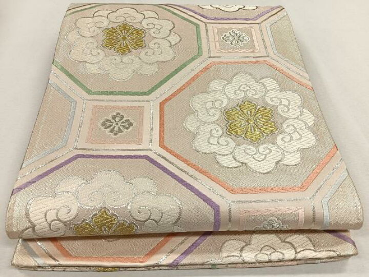 楽天市場】平和屋着物◎六通柄袋帯 唐織 蜀江花文 金銀糸 正絹 逸品  