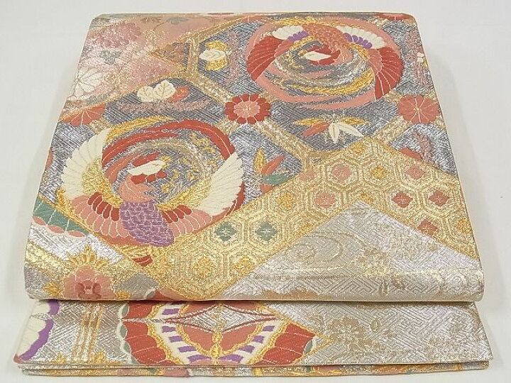 楽天市場】平和屋着物□西陣 野々村織物謹製 六通柄袋帯 吉祥鳳凰丸文 