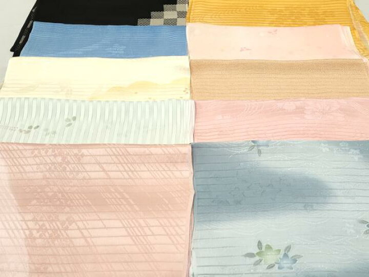 楽天市場】平和屋本店□夏物 和装小物 帯揚げ10枚 逸品 未使用  