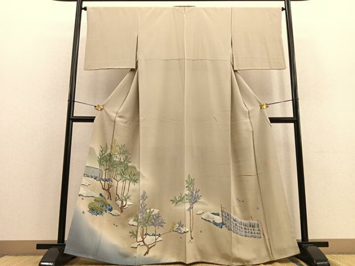 楽天市場】平和屋着物○本加賀友禅作家 藤村加泉 色留袖 籬松文 暈し 