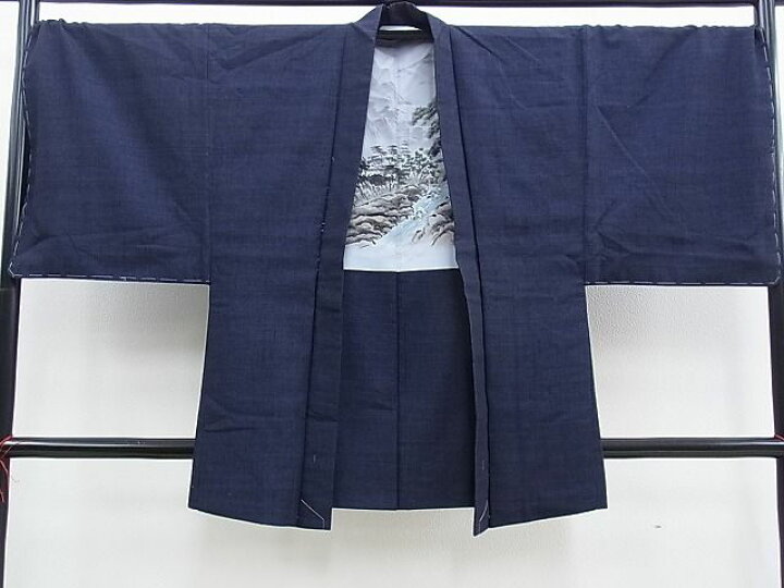 楽天市場】平和屋着物○男性 長羽織 結城紬 杢 逸品 未使用 n-kg6390  