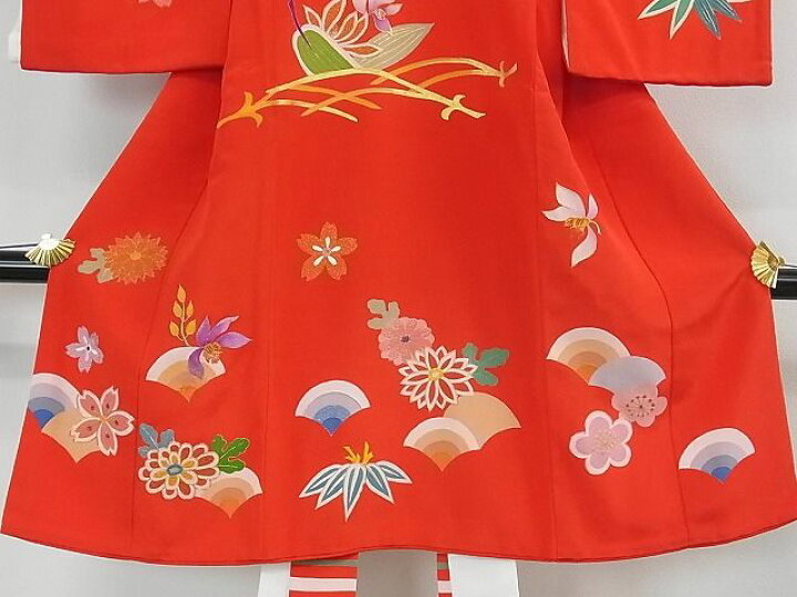 楽天市場】平和屋本店□希少 染刺工芸 大羊居 東京友禅 子供 七五三  