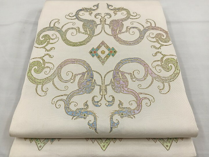 楽天市場】平和屋本店□極上 最高級 龍村平蔵製 太鼓柄 本袋帯 玲龍磚  