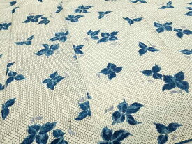 平和屋着物■上質な小紋　舞花文　正絹　逸品　DABC0168sf