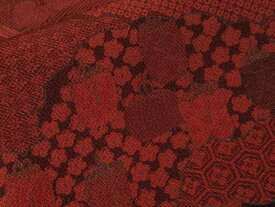 平和屋着物■上質な小紋　仕覆　花唐草文　金彩　正絹　逸品　CABC0530ev