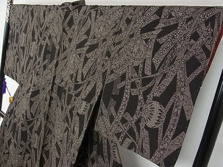 楽天市場】平和屋1□極上 本場大島紬 割り込み絣 短冊花文 逸品 未使用  