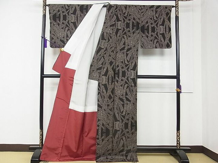 楽天市場】平和屋1□極上 本場大島紬 割り込み絣 短冊花文 逸品 未使用  