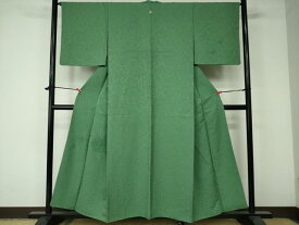 平和屋着物■中国三大刺繍　スワトウ刺繍　汕頭刺繍　総刺繍　訪問着　正倉院花鳥文　木賊色　正絹　逸品　DAAT7552ob