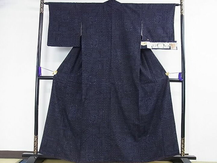 楽天市場】平和屋本店□極上 本場結城紬 重要無形文化財 80亀甲 奥順  